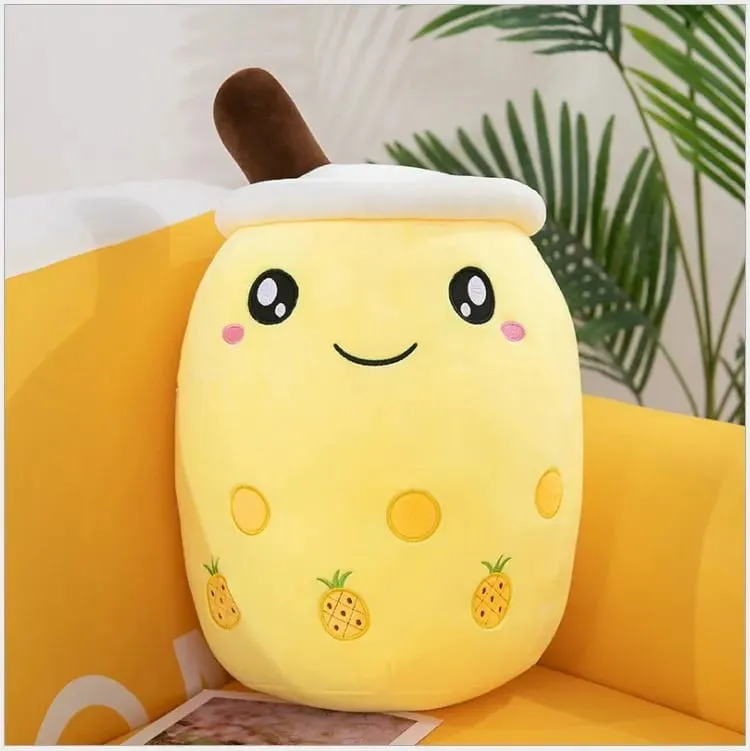 24CM Soft Boba Americano Coffee Milk Tea Doll Real-life Bubble Tea Toy Stuffed Hug Pillow Balls Bubo Tea Cup Cushion For Kids — image 20