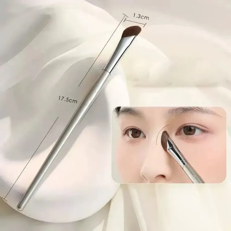 Natural Eye Makeup Brushes Set Eyeshadow Brush Eyebrow Contour Eyeliner Brush Women Eyes Cosmetic Blending Detail Make Up Tools — image 9