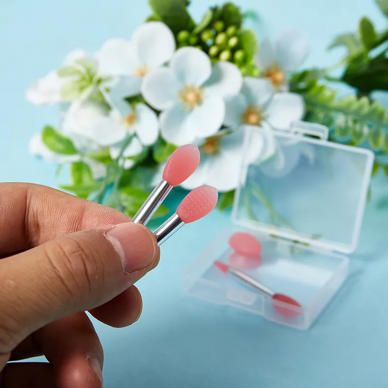 【3PCS Silicone Lip Balms Lip Mask Brush With Sucker Dust Cover Makeup Brushes Lip Film Anti-lost Dust Cover】 — image 5