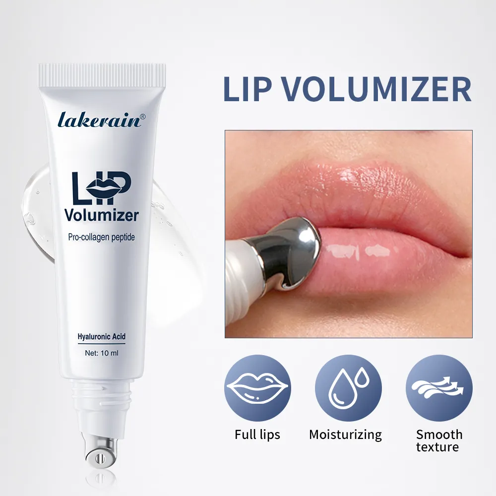 3 Pcs Christmas Lip Set Lip Volumizer Serum & Nude Blur Lip Tint Moisturizing Plumping Long Lasting Matte Lip Makeup Holiday Kit — image 3