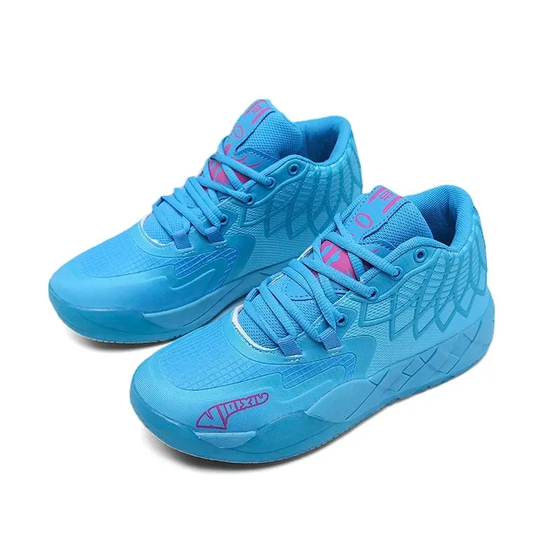 Three-Ball Generation Lamelo Ball Basketball Shoes Yin-Yang High-Top Practical Youth Student Basketball Shoes Men's Sports Shoes — image 8
