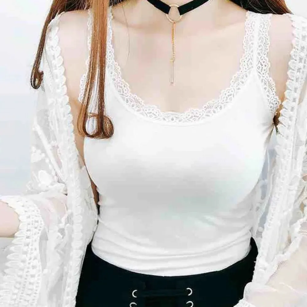 Casual U Neck Summer Tank Tops Sleeveless Slim Fitted Tops Loose Camisoles Cami Top Shirt for Women