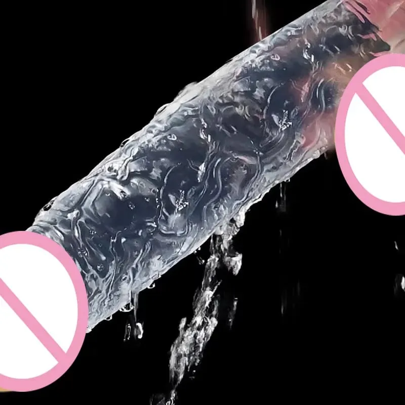 Transparent Realistic Dildo Strong Suction Cup Adult Sex Toys for Women Gay Anal Masturbation Realistic Dick Sex Toys Big Dick18 — image 3