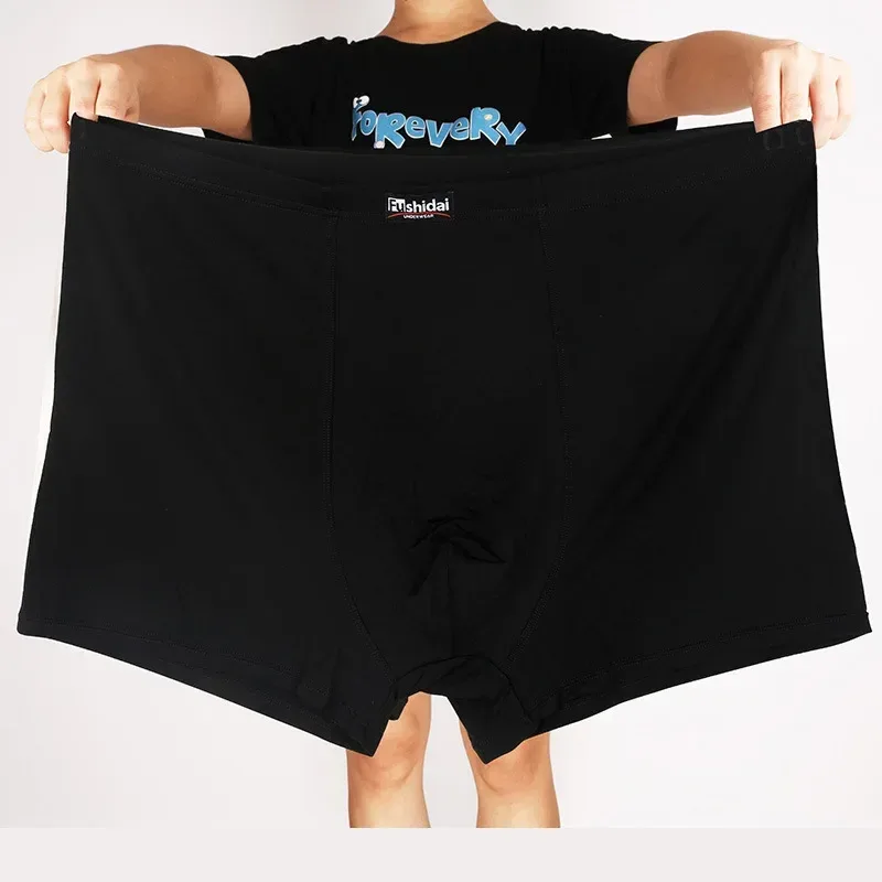 Boxershorts masculino calcinha modal 200kg macio 13xl roupa interior masculina plus size 12xl jumbo solto 9xl 5xl vermelho preto grandes boxers — image 24