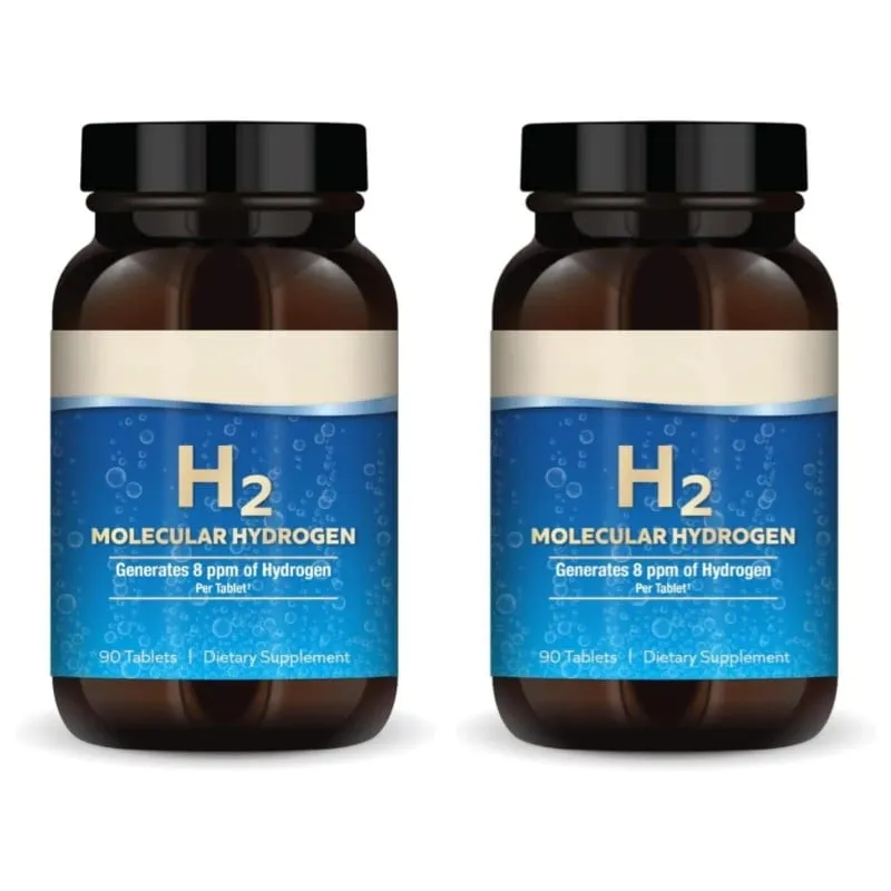 H2 Molecular Hydrogen - Supports Healthy Aging Cellular Energy & Brain Health - with Elemental Magnesium 90 Tablets GMO Free — image 8