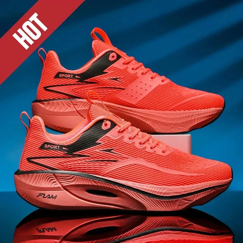 Carbon Plate Marathon Running Shoes Men Women Sports Sneakers Breathable Lightweight Shock Absorbing Stable Athletic Shoes — image 15
