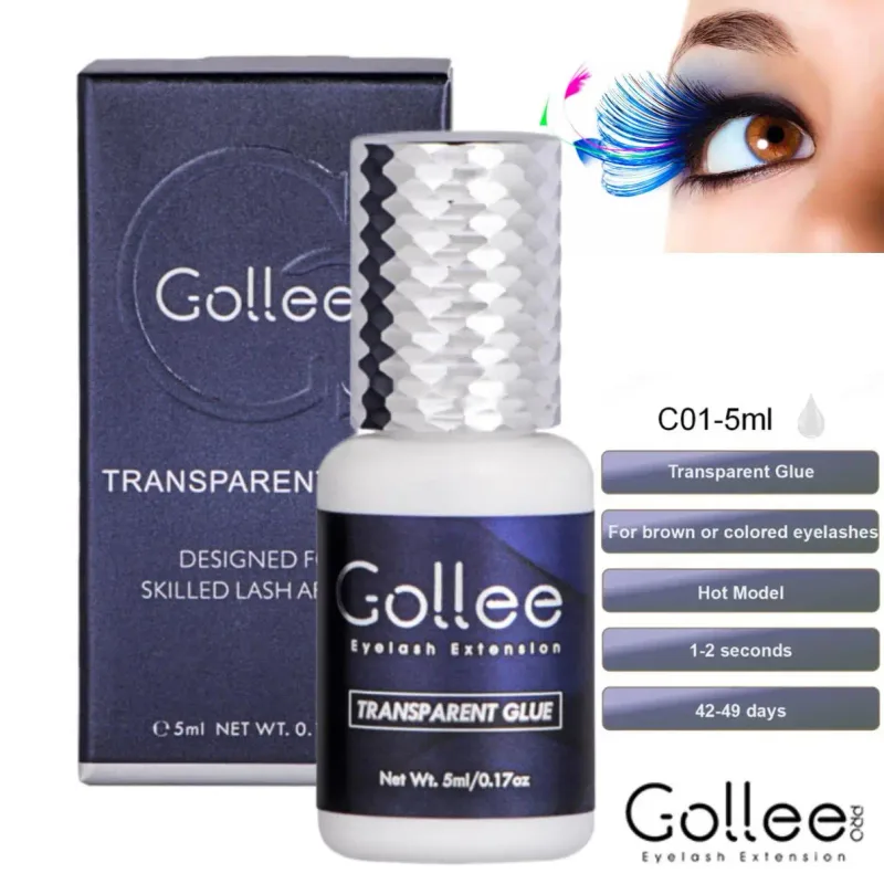 Gollee For Master of Eyelash Grafting 0.5s Fast Drying Retention 6-8 Week Eyelash Extension Glue Waterproof Max Bonding