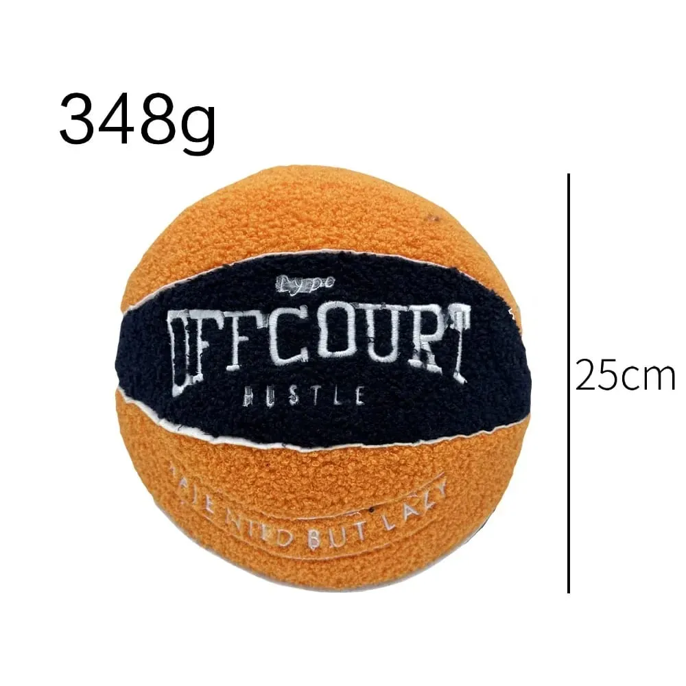 Creative Offcourt Basketball Pillow Basketball Simulation Basketball Pillow 25cm Funny Lifelike Basketball Pillow Girl Boy — image 7
