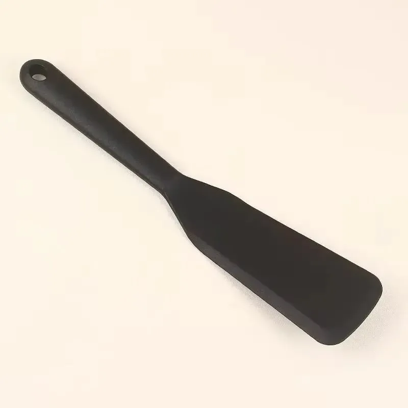 Silicone Spatula Cooking Utensils Beef Meat Egg Kitchen Scraper Wide Pizza Cooking Tools Shovel Non-stick Spatula Color Randomly — image 11