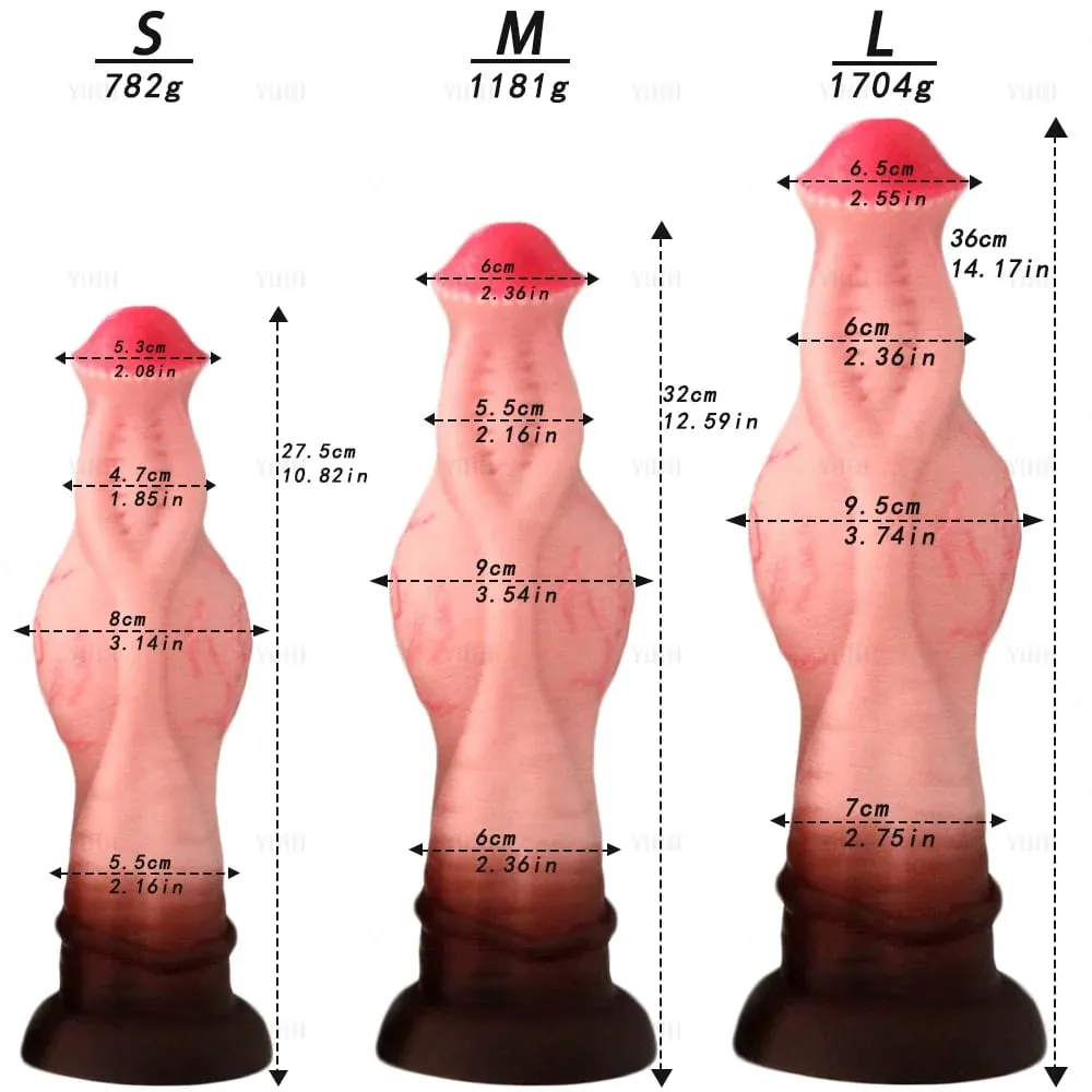 Consolador de caballo enorme de 47-95mm, Consolador realista de animales, tapón Anal grande, pene grueso, pene de silicona, Juguetes sexuales, Consolador, masturbación para adultos — image 3