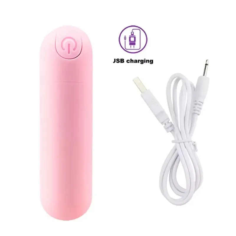 Mini Bullet Vibrator para sa mga Babae Strong Shock Vibrating Nipple Vagina Clitoral Stimulator Thrusting Dildo Sex Toys para sa Mag-asawa 18+ — image 9