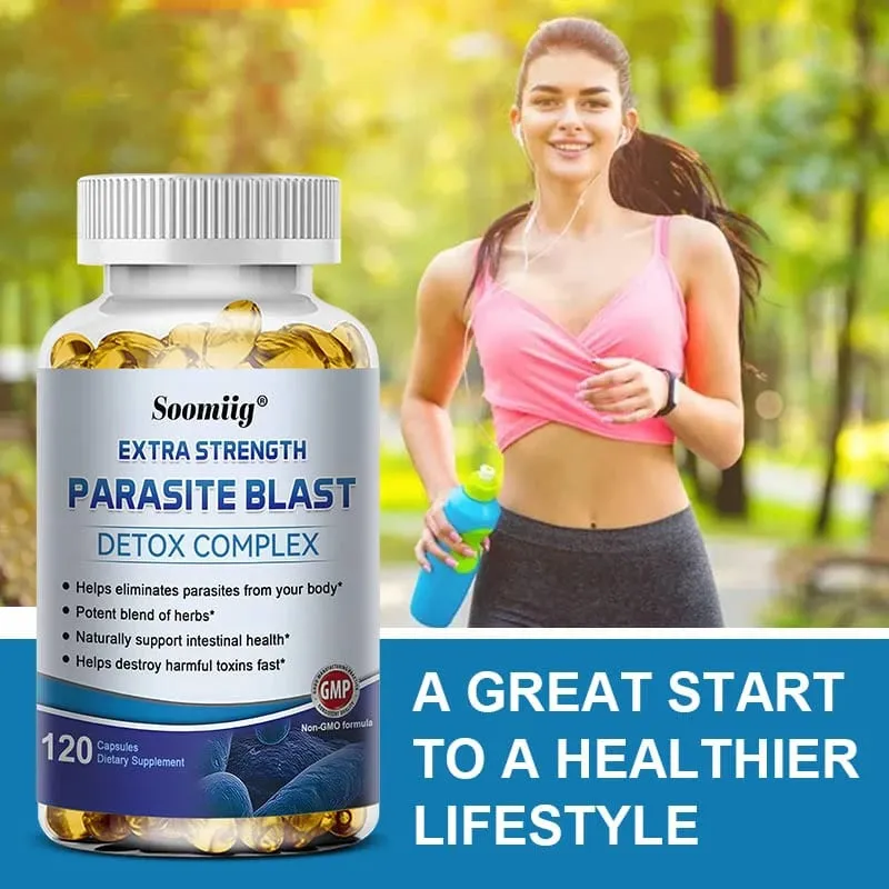 Parasite Express - Supplément naturel pour la santé intestinale qui nettoie le côlon, détoxifie et nettoie, renforce l'immunité du foie — image 5