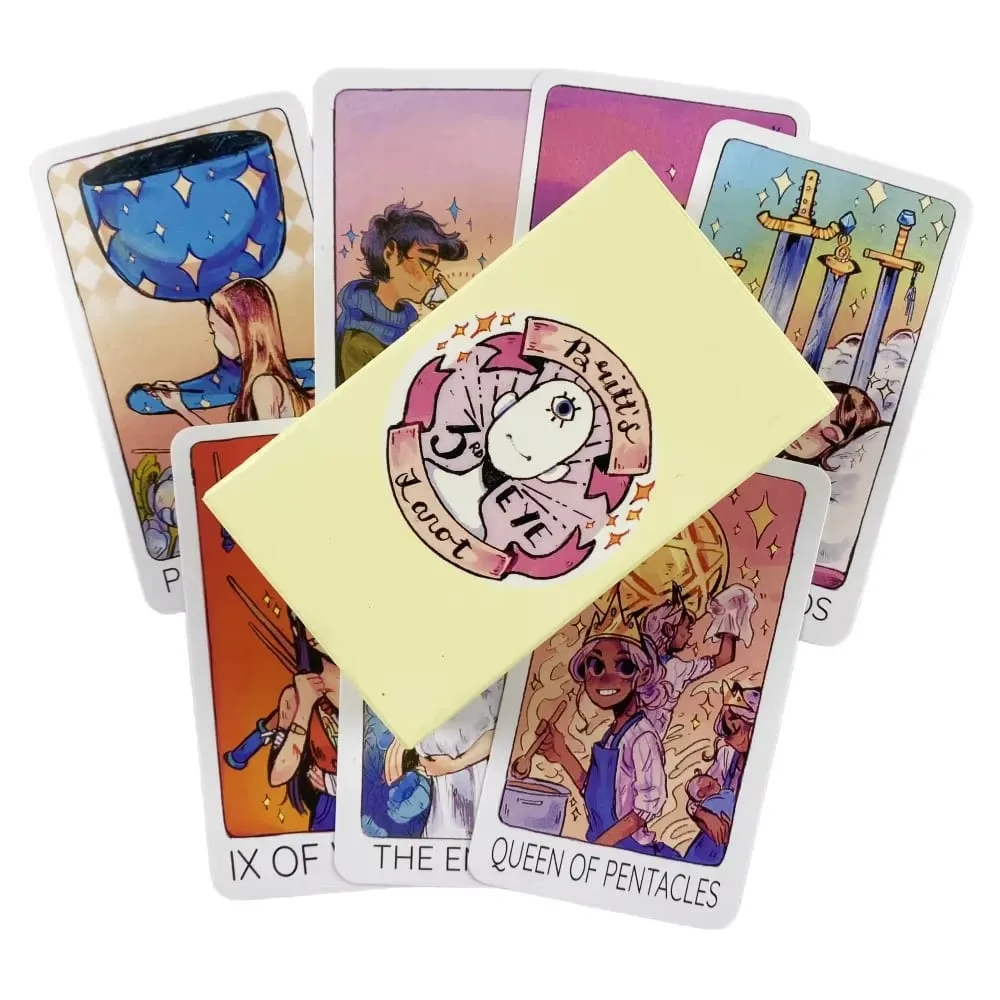 Hot Sell Deck Britt's Third Eye Tarot Card Oracle Friends Party Board Game Divination Fate — image 1