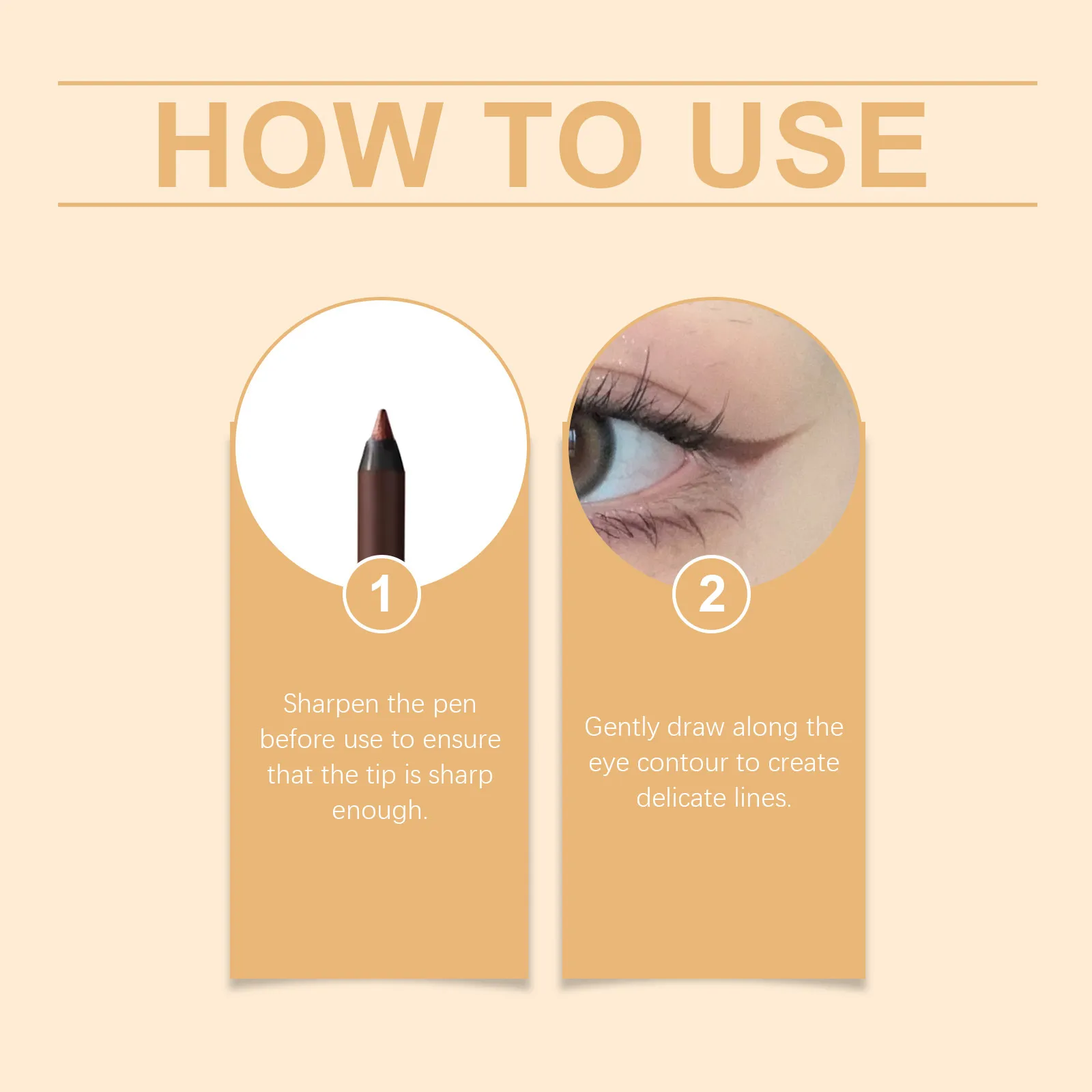 Smooth Creamy Gel Eyeliner Pencil Collection - Waterproof Long-Lasting No Smudging Professional Eye Makeup — image 3