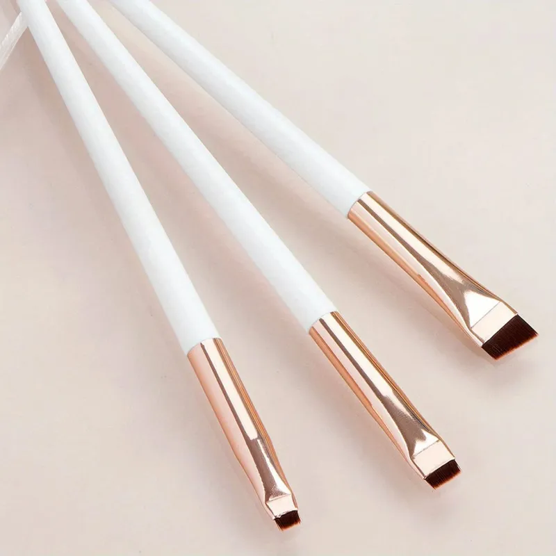 Flat Eyeliner Make up Brush Super Thin Angled Eyeliner Eyebrow Makeup Brushes Professional Exquisite Fine Eyebrow Makeup Tools — image 13