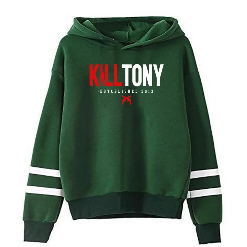 Kill tony merch moletom unissex com bolsos barras paralelas manga streetwear mulheres homens moletom com capuz roupas engraçadas — image 13