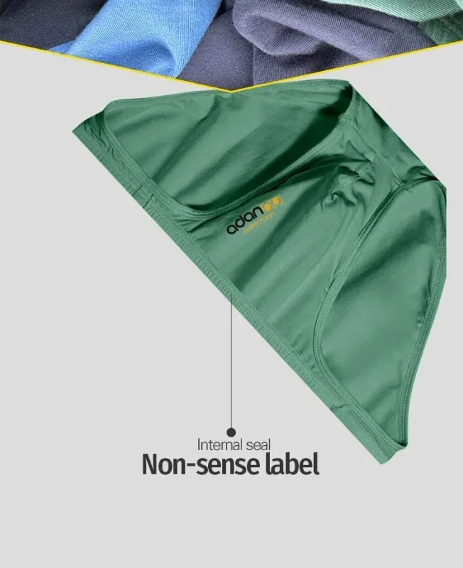 Men Modal Low‑Rise Briefs Sexy Solid Color Simple Triangle Underwear Sports Breathable Comfortable Male Panties — image 12
