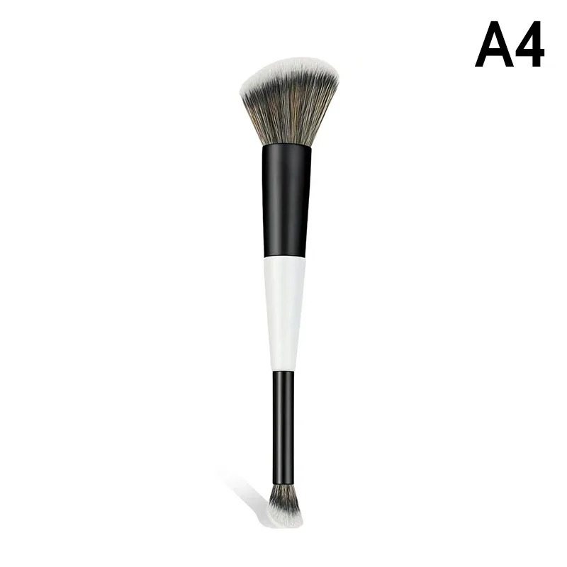 ✦ Dual-Ended Foundation Face Brush Double-ended Powder Blush Contour And Eyeshadow Concealer Makeup Brushes — image 10