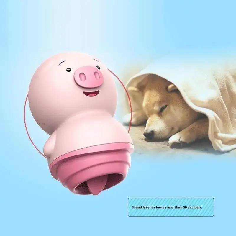 For Women 6 Modes Cute Sexy Pig Sex Toys Clit Stimulator G-Spot Nipple Female Masturbator Couples Toys Tongue Licking Vibrator — image 4