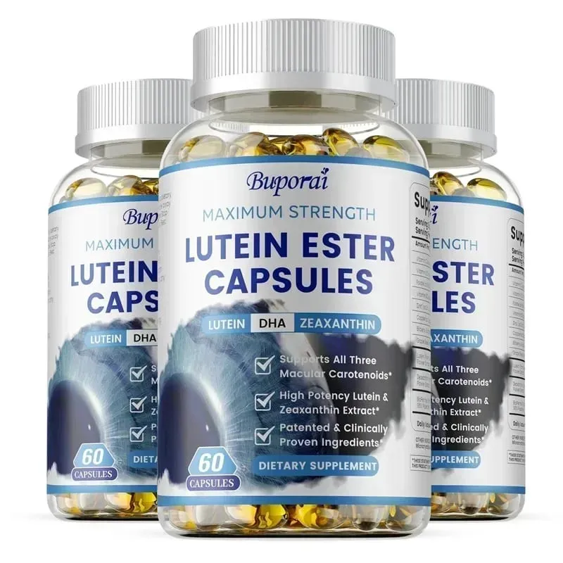 Lutein Ester Capsules - Support Eye Health Maintain Clear Vision Relieve Eye Fatigue Anti-oxidation Protect Against UV RaysS — image 10