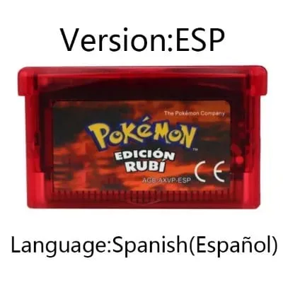 GBA Game Pokemon Series Video Game Cartridge Console Card Pokemon Emerald FireRed Ruby LeafGreen Sapphire Multi-language — image 10