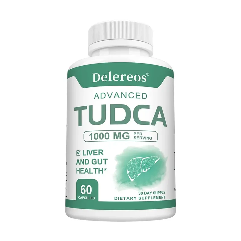 Premium TUDCA Liver Capsules 1000mg Liver Detox Cleansing & Repair Gallbladder & Kidney Support Non‑GMO Vegetarian