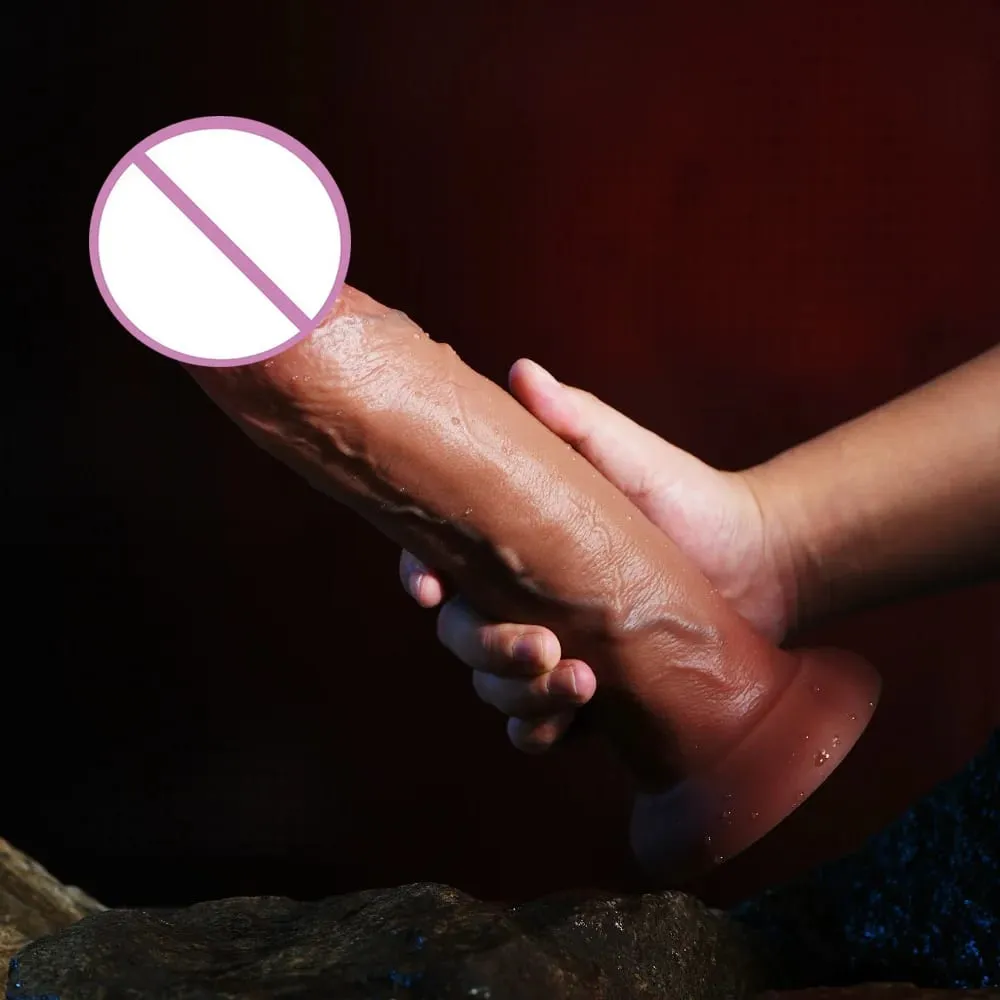 Super Long Dildo G-Spot Soft Realistic Silicone Anal Dildos Strapon Dick Butt Plug Masturbat Penis Adult Sex Toys for Man Women — image 6