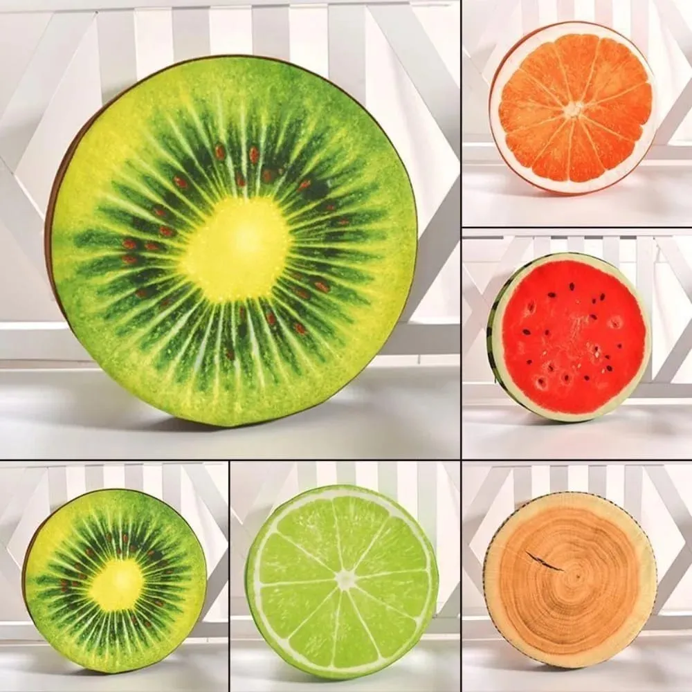 Soft Kindergarten Garden Dining Outdoor Sofa Pillow Round Pillow Seat Pads Chair Cushions Fruit Seat Pads — image 2