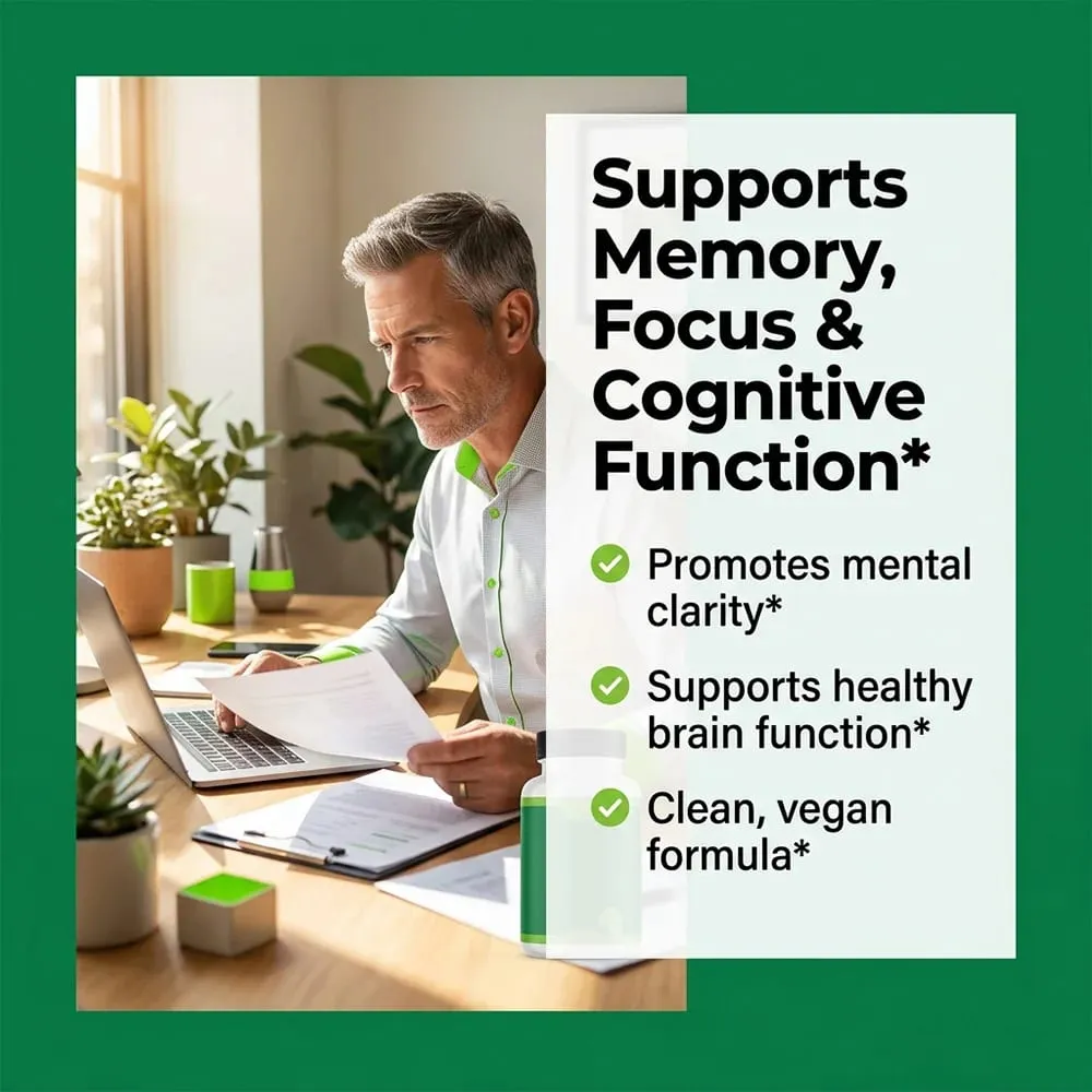 Choline 500mg - High Potency Choline Supplements Supports Cognitive Performance & Liver Function Vegan Capsules Non-GMO — image 6
