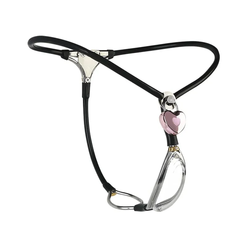 YoKoNex Transparent Female Chastity Belt Magaang Panty Black Emperor Chastity Belt Lock Fetish Adult Sex Toys — image 1