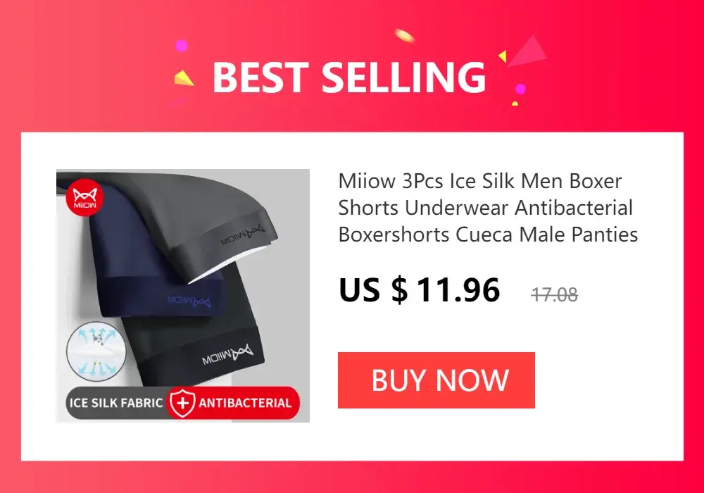 MiiOW Sexiga män Boxershorts Underkläder Mesh Andas Ice Silk Man Trosor Underkläder Kalsonger Boxershorts Plus Size L-4XL 2022 — image 14