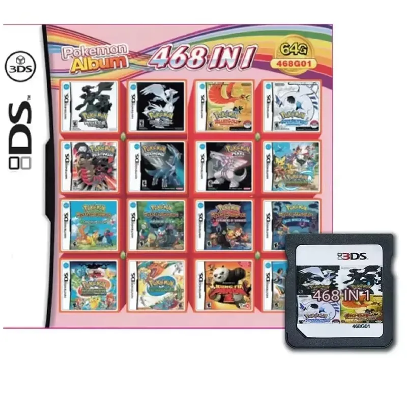 4300 500 520 482 In 1 NDS Multi Game Card Retro Game Cartridge With Box For DS Lite DSi 3DS Game Collection — image 14