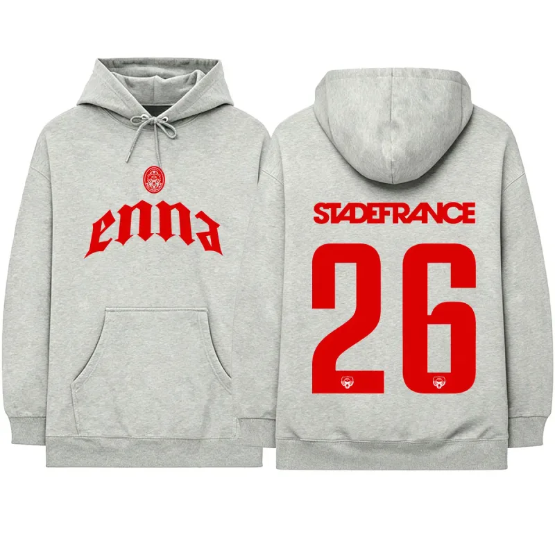 Rapper PLK Stade De France 2026 Tour Hoodies Men's Clothing Fashion Hip Hop Pullovers Fleece Long Sleeves Oversized Sweatshirts — image 13