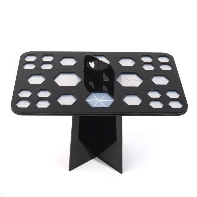 14/26/28 Holes Stand Makeup Brush Organizer Stand Tree Dry Brush Holder Brushes Accessories Comestic Brushes Aside Hang Tool — image 9