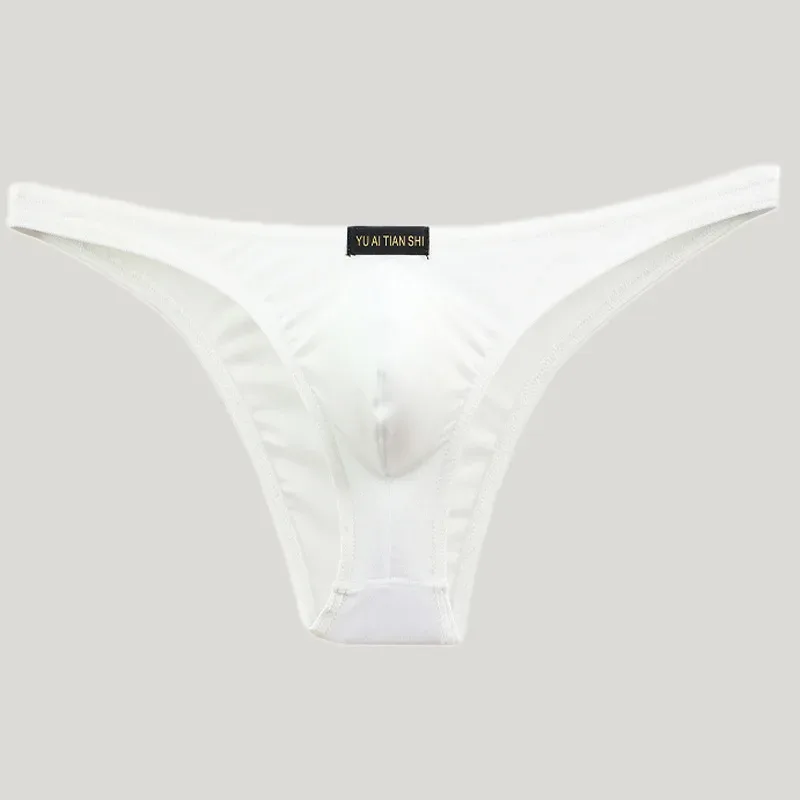 Sexiga underkläder Herrbyxor Herr Nylonmode Jockstrap Minitrosor Bikini Låg midja Shinning Jockstrap Cueca kalsonger — image 14