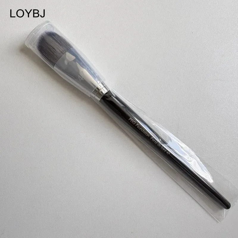 No. 47 Bevel Angle Foundation Brush with plastic cover Professional Slope Liquid Foundation BB Cream Makeup Brush 1/2/3/4/5 PCS — image 6