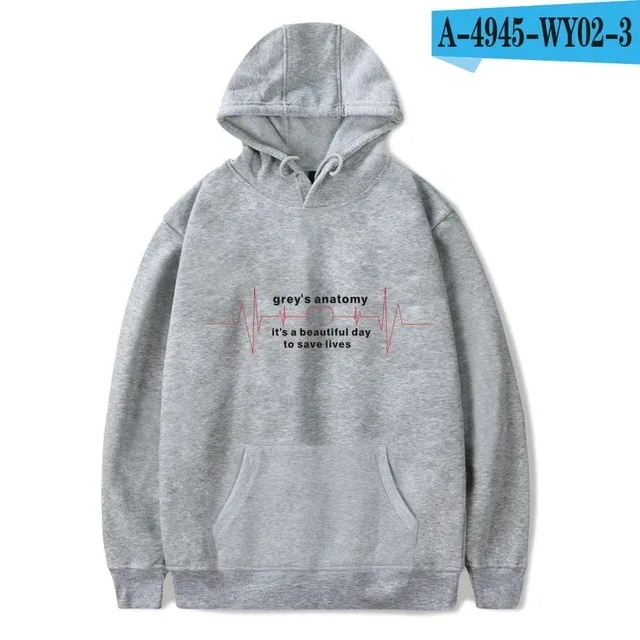 Harajuku Gray's Anatomy Tumblr Greys Anatomy printed Hoodies Sweatshirts Men/Women Comfortable Sweatshirt Adult/Child Pullovers — image 45