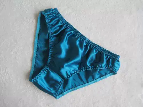 Venda quente 100% seda amoreira boxer masculino de seda natural calcinha masculina cor sólida xxl homem cuecas — image 5