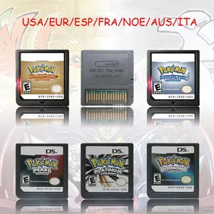 NDS ゲームカートリッジ ポケモン シリーズ プラチナ パール ダイヤモンド ハートゴールド ソウルシルバー USA/EUR/FRA/ITA/NOE/AUS/ESP バージョン NDS 用