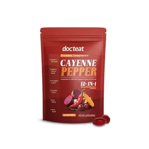 Cayenne-Pfeffer-Kapseln mit Chili-Pfeffer-Samenöl, Berberin und Vitamin E unterstützen den normalen Verdauungsstoffwechsel und die Gesundheit des Immunsystems
