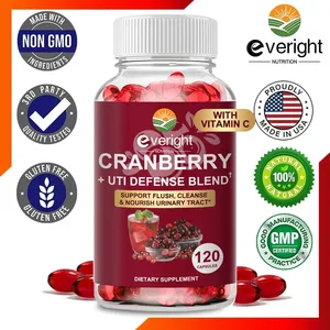 Cranberry Capsules for Women - UTI Defense Blend with Vitamin C E - Urinary Tract & Bladder Kidney Vaginal pH Health Support
