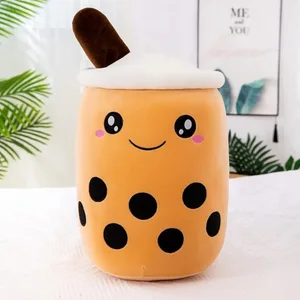 חדש 25/35 ס"מ Bubble Tea כרית כרית רכה כרית קטיפה