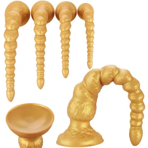 Pitkä peräaukon tulppa silikoni pepputulppa iso anaalidildo seksilelut naisille, homoille, joustava peräaukon tulppa Anus Enhancer vaginastimulaatio Gode