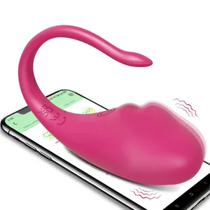 APP Control Vibrating Love Egg Naisten pikkuhousut Vibraattori puettava emättimen G-piste-stimulaattori aikuisten vuorovaikutuslelu pariskunnille