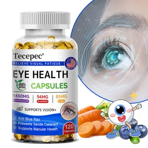 לוטאין +פרואנטוציאנידין - תוסף Super Vision Support תומך בבריאות העין 120 סופטג'לים