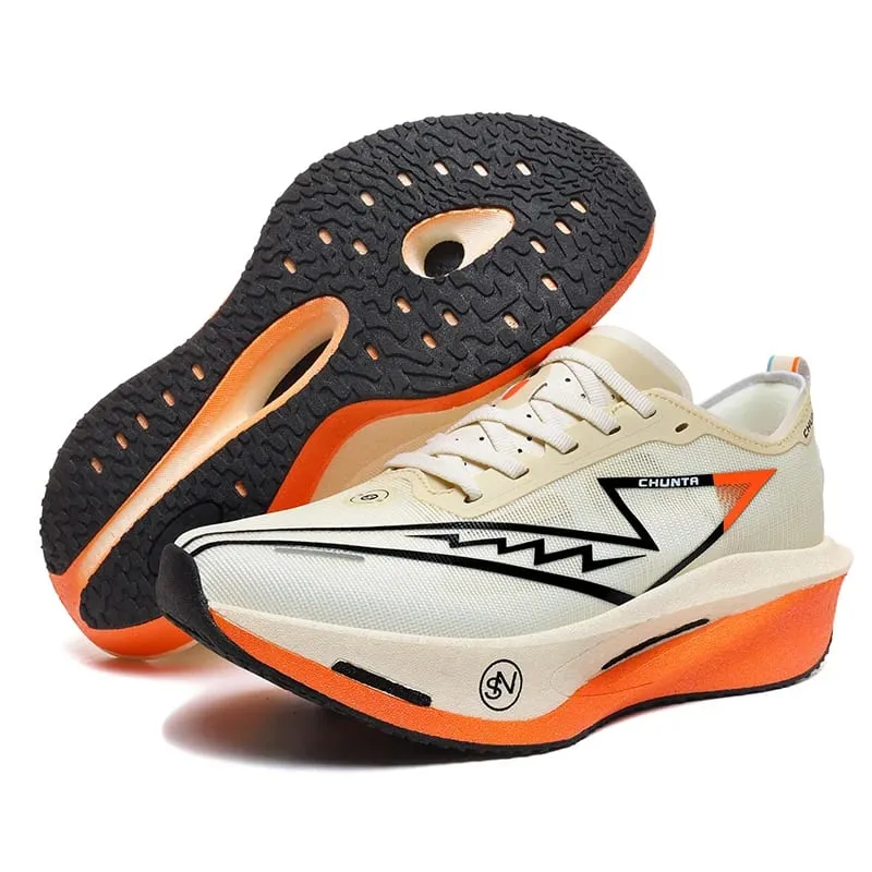 Men Running Shoes Marathon Carbon Board Speciality Sports Breathable Lightweight Women's Comfortable Athletic Chunta Sneakers