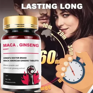 Cel mai bun supliment de maca neagră pentru bărbați - supliment de ginseng pentru sănătate, energie și rezistență, masă musculară