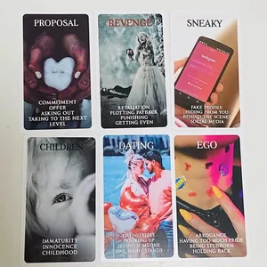 Mystic Black Rose Oracle Deck 78 kpl Tilanteet Tarot Kortit Twin Flame Rakkaus Avainsanat Kansi Healing Shadow Work Ainutlaatuinen