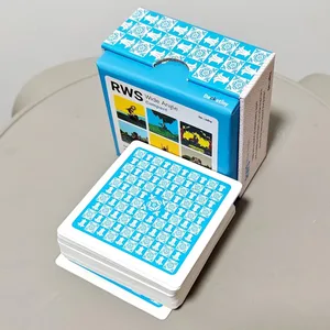 RWS Geniş Açılı Tarot - Kompakt Baskı 78 Adet Kart + 2 Özel Çerçeve Kartı İki Parçalı Sert Kutuda Çift Kabartmalı