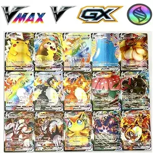 50/100шт покемони французька англійська німецька картки pokemons Card 100 Gx 100 V Max VMAX 50